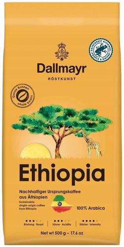 KAWA MIELONA DALLMAYR ETHIOPIA HVP 500G na Arena.pl