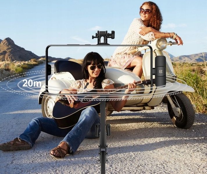 BEZPRZEWODOWY MIKROFON KRAWATOWY PULUZ IOS IPHONE zdjęcie 8