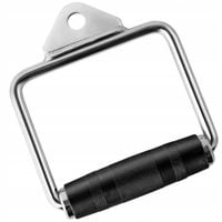 UCHWYT DO WYCIĄGU ATLASU POJEDYNCZY OBROTOWY STALOWY DO ĆWICZEŃ JAKOŚĆ