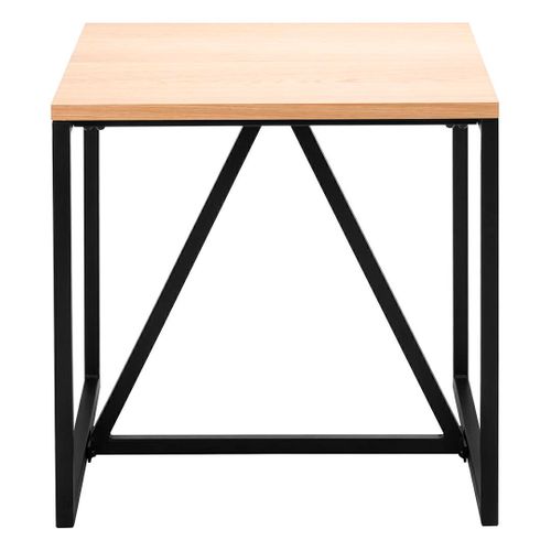 Stolik Hex Dąb - Mdf, Metal na Arena.pl