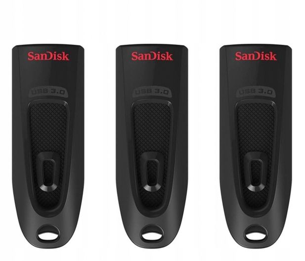 Pendrive SanDisk 64 GB USB 3.0 czarny zdjęcie 2