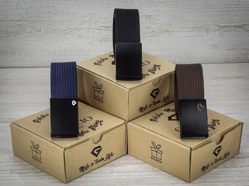 PARCIANE paski ZESTAW MĘSKIE CZARNY granat BRĄZ na Arena.pl