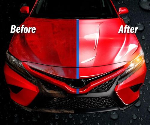 Wosk samochodowy CERAMICZNY DO LAKIERU 3W1 SPRAY WAX POWŁOKA Hydrofobowa na Arena.pl