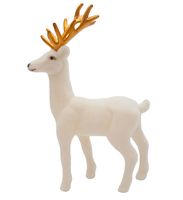 RENIFER OZDOBNY DEKORACJA JELONEK GLAMOUR 23 cm
