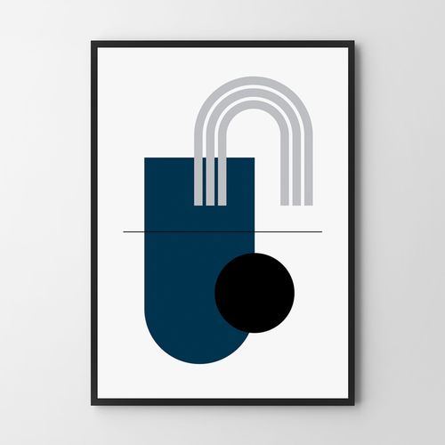 Plakat minimalistyczny 29,7x42 cm A3 na Arena.pl