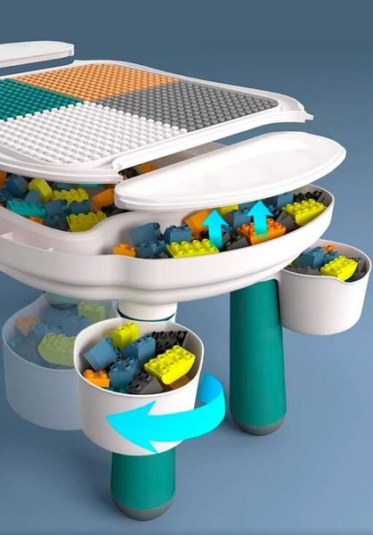 krzesełko + stolik do klocków MAŁPISZON zdjęcie 10