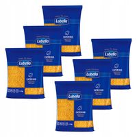 Lubella Catering Makaron muszelki małe 2 kg x 6 sztuk