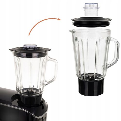 Robot Planetarny Kuchenny z Podgrzewaną Misą 6,2l Wielofunkcyjny Blender na Arena.pl