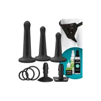 doc johnson vac-u-lock zestaw silikonowych masażerow do masażu prostaty