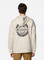 Bluza z kapturem Columbia Trek Graphic Hoodie - dark stone/button badge S