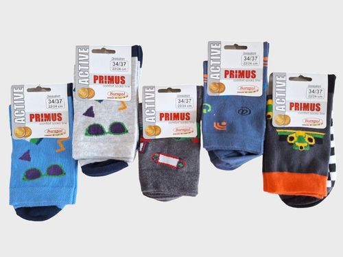 SKARPETY PRIMUS WZÓR 571 37-40 wzór - chłopiec na Arena.pl