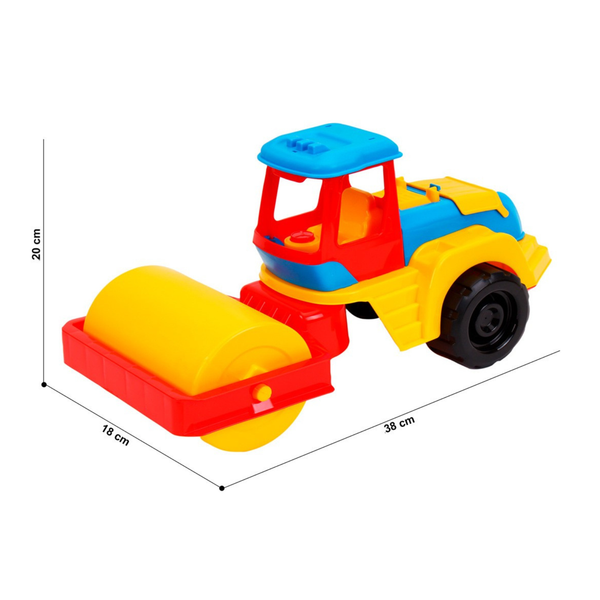 Traktor Walec Dla Dzieci Auto Budowlane 8010 zdjęcie 5