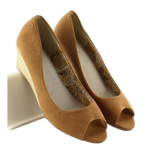 Koturny espadryle Ls-141 camel r.40 na Arena.pl