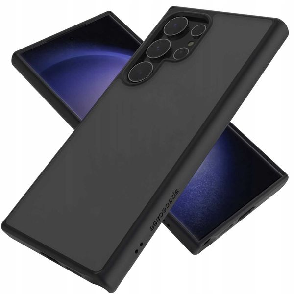 Spacecase Hybrid Case Galaxy S24 Ultra black zdjęcie 1