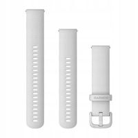 Pasek do zegarka Garmin 010-13021-01 Quick Release silikon 20 mm Biały