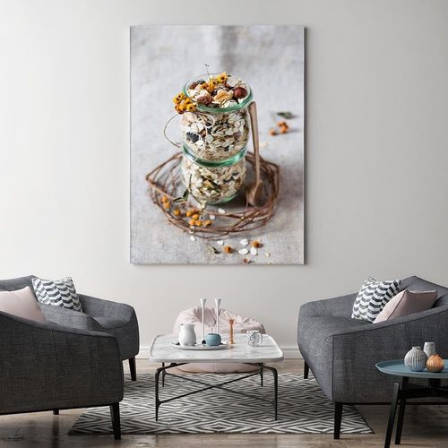 Obraz na płótnie – Canvas, owsiane płatki 60x90 na Arena.pl