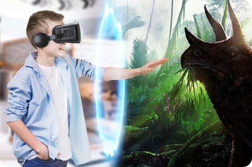 VR GOOGLE gogle 3D do filmów na telefon+SŁUCHAWKI na Arena.pl