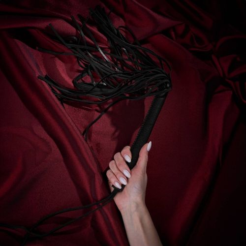 komplet bdsm - kajdanki, pejcz, choker ekskluzywny na Arena.pl