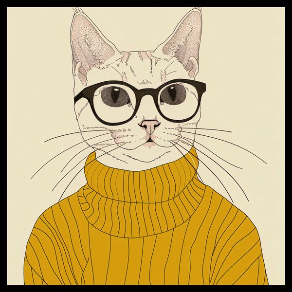 Plakat 40x40cm Intelektualista zdjęcie 2