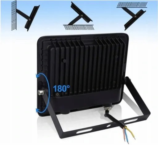 Halogen LED Naświetlacz Reflektor 150W IP65 Slim PREMIUM MOCNY SuperLED zdjęcie 8