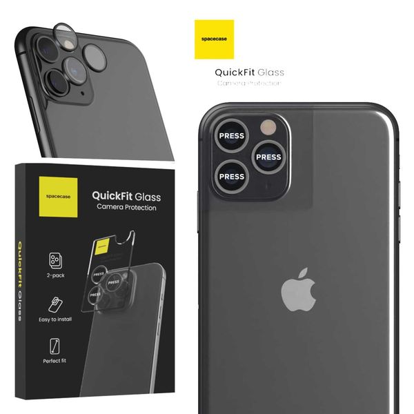 Spacecase Quickfit Camera Iphone 11 Pro/11 Pro Max/12 Pro Black zdjęcie 11
