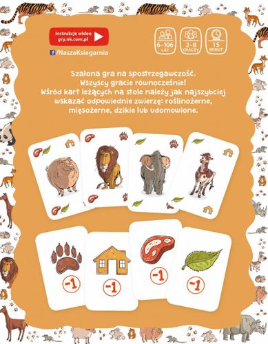 GRA CZTERY ŁAPY - NASZA KSIĘGARNIA na Arena.pl