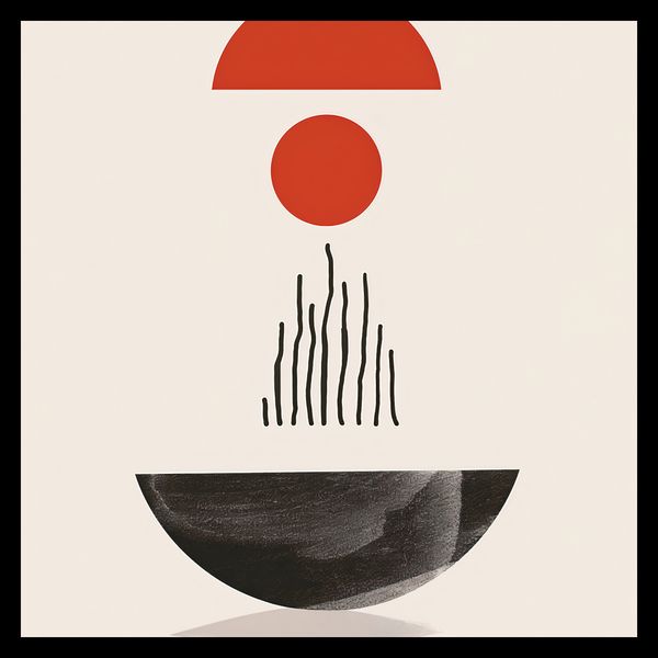 Plakat 30x30cm Półokrągła Forma zdjęcie 2