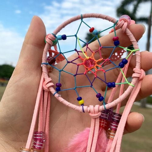 Pióropusz OPASKA do Włosów ŁAPACZ SNÓW PIÓRKA A18 na Arena.pl