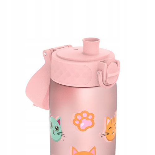 BUTELKA NA WODĘ DLA DZIEWCZYNKI NA TRENING ZABAWNE KOTKI ŁAPKI ION8 0,5 l na Arena.pl