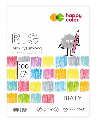 Blok Rysunkowy Big, A4/100Ark 100G 8917 na Arena.pl