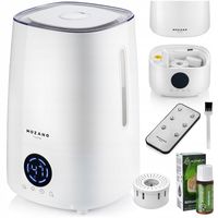Nawilżacz powietrza Mozano Ultrasonic biały 3w1 Dyfuzor Jony Aromaterapia