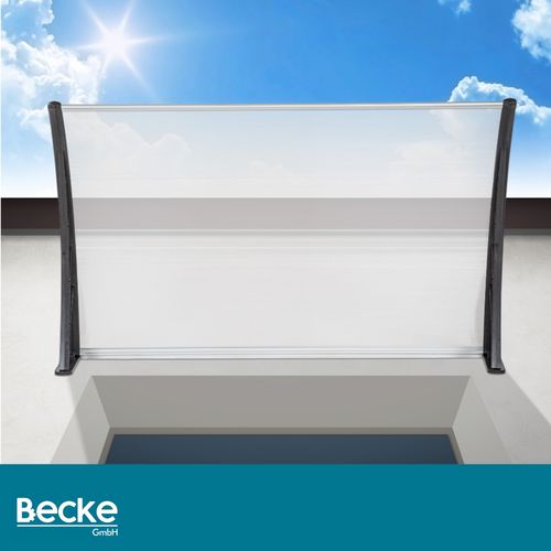 Daszek nad drzwi wejściowe łukowy zadaszenie balkon okno poliwęglan 120x80 na Arena.pl