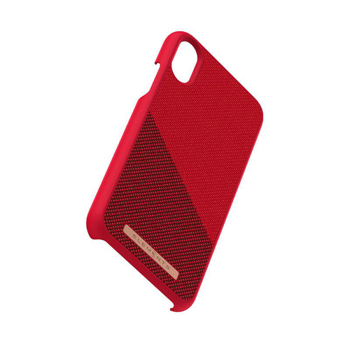 Materiałowe etui do iPhone Xs / X (Red) #0 na Arena.pl