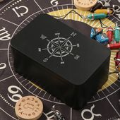 PUDEŁKO DO PRZECHOWYWANIA TAROTA ETUI NA UCHWYT NA KARTY