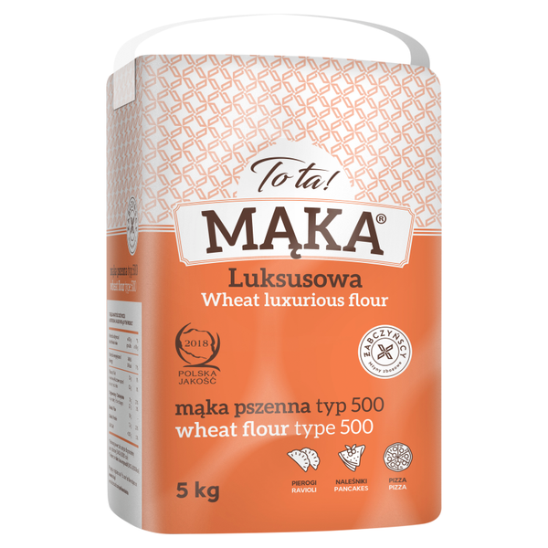 To ta! Mąka pszenna luksusowa typ 500 5 kg zdjęcie 2