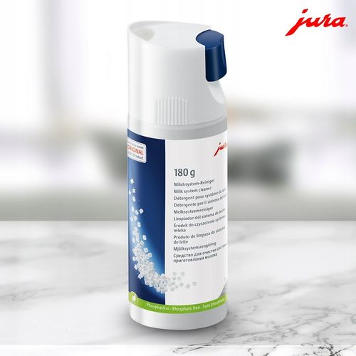 TABLETKI PREPARAT ŚRODEK CZYSZCZENIA SYSTEMU MLECZNEGO JURA 180G na Arena.pl