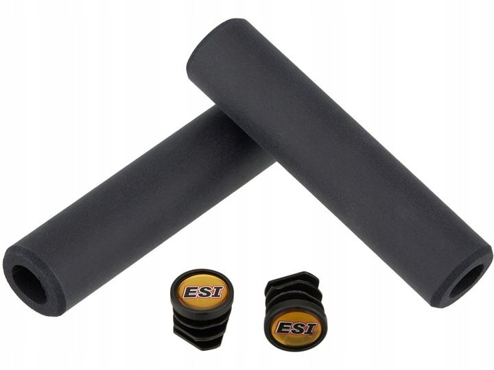 Chwyty ESI Grips CHUNKY 133mm - CZARNE zdjęcie 1