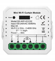 STEROWNIK MODUŁ DO ROLET DOPUSZKOWY WYMIARY MINI WI-FI WIFI RF TUYA SMART