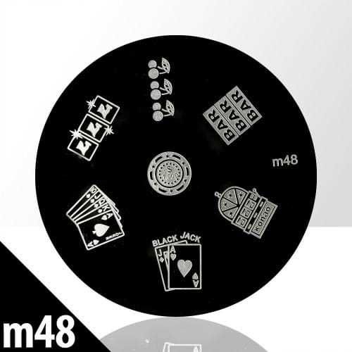 PŁYTKA DO PAZNOKCI M48 zdjęcie 1