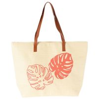 Torba termiczna plażowa beżowa 22 l