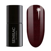 Semilac 393 Lakier hybrydowy Sparkling Black Cherry 7ml