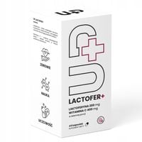 Ochrona odporności – Laktoferyna + Witamina C | UP Health Pharma | 45 kaps