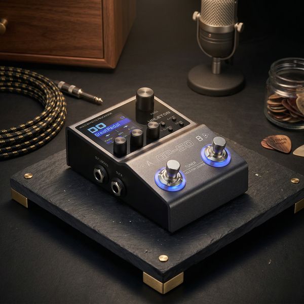 Multiefekt Gitarowy Procesor IR Loader Bluetooth Akumulator Valeton GP-50 zdjęcie 14