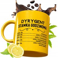 Złoty Kubek Premium Dla Dyrygenta Prezent Z Nadrukiem Ze Zdjęciem