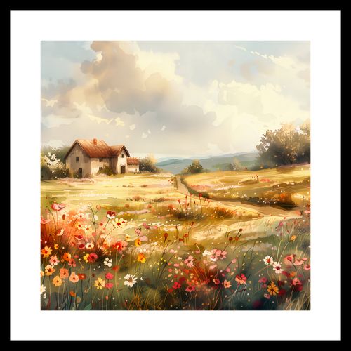Plakat 40x40cm Sielski Domek na Arena.pl