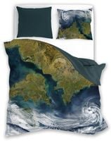 Pościel Bawełniana 140X200 Lazurowe Wybrzeże