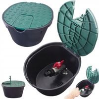 STUDZIENKA OUT SKRZYNKA POBORU WODY Z ZAWOREM 3/4 CALA OVAL DO NAWADNIANIA