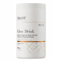 OstroVit Glow Drink 390 g NAPÓJ KOLAGEN MORSKI + EKSTRAKTY 18 SKŁADNIKÓW