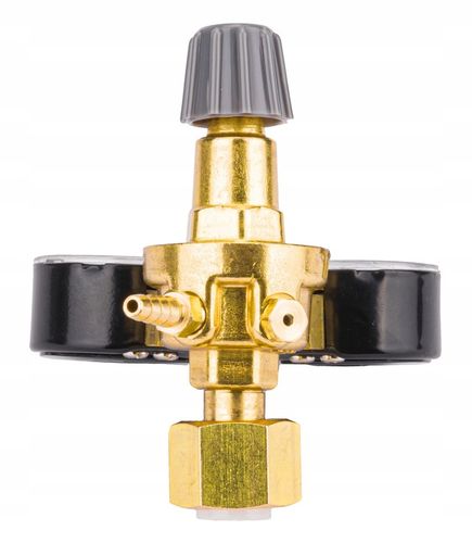 REDUKTOR CIŚNIENIOWY 2 ZAWORY CO2 ARGON 230 BAR CIŚNIENIA 0,5 - 10 DO BUTLI na Arena.pl