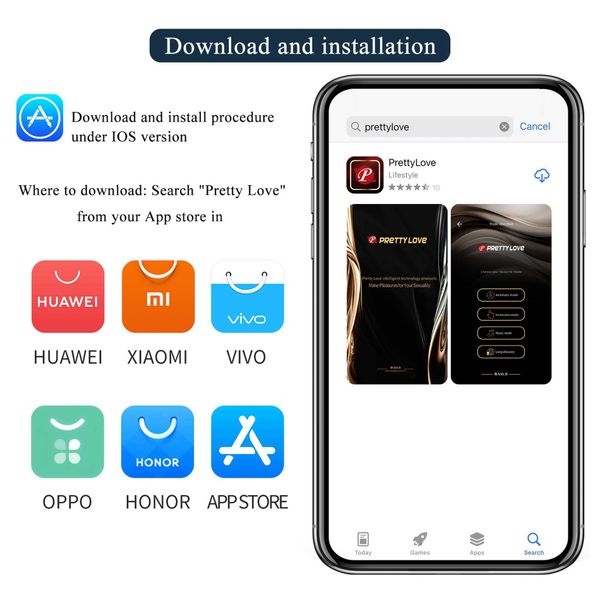 Pretty Love Anthony Smart App Vibrating Anal Plug zdjęcie 11
